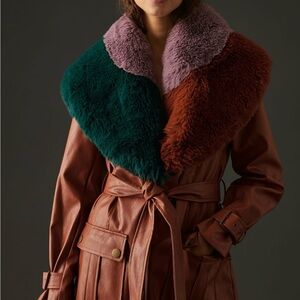 Hutch Bowie Faux Fur Coat, Size L, never worn, with tags